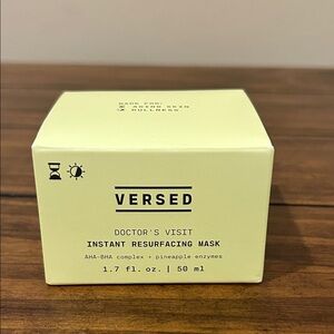 Versed Doctor's Visit Instant Resurfacing Mask, 1.7 fl. oz. New In Box